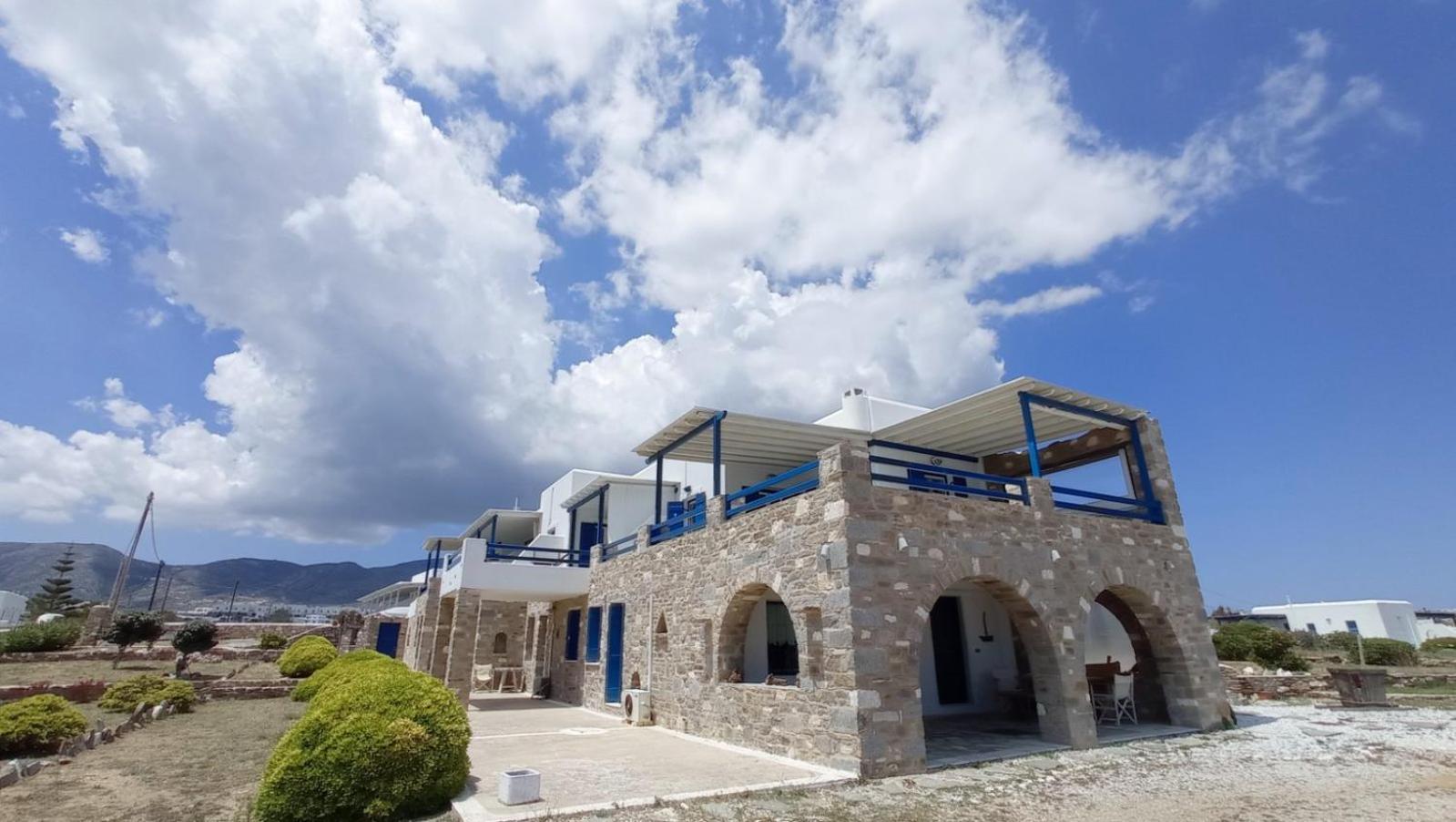 شقة Aura Paros لوغاراس المظهر الخارجي الصورة